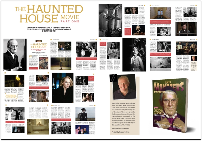 Classic Monsters Haunted House Movie Part One inside look