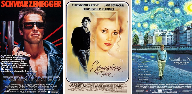time travel books and movies posters 1