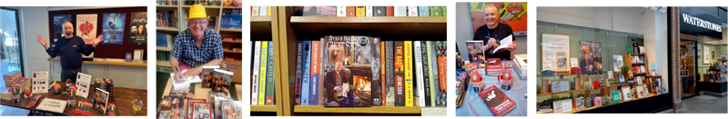 Book signings featuring Steve