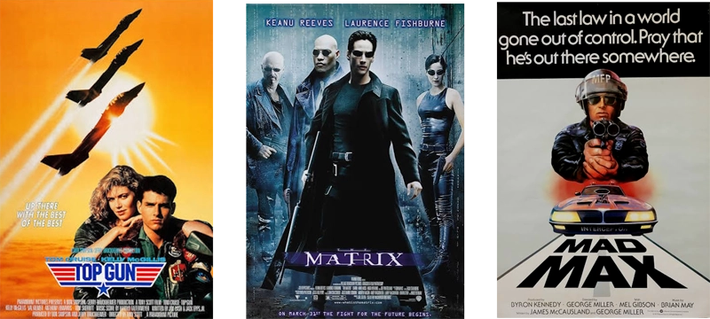 action movie posters