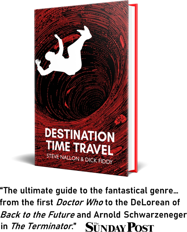 destination time travel sunday post review and book cover