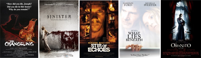 haunted house movie posters