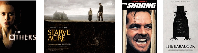 haunted house movie posters