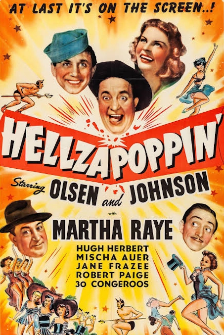 hellzapoppin film poster