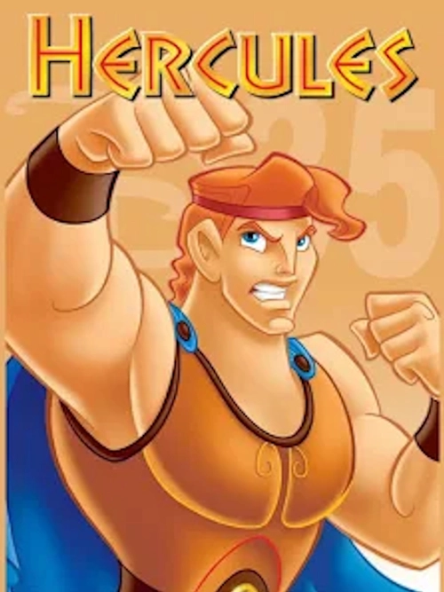 hercules film cartoon poster