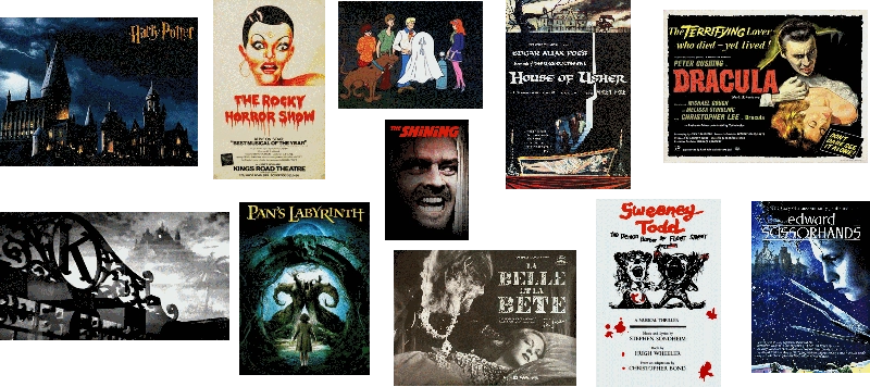 the gothic story world media and film
