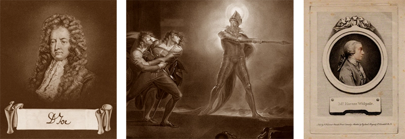Three gothic images from the classic period