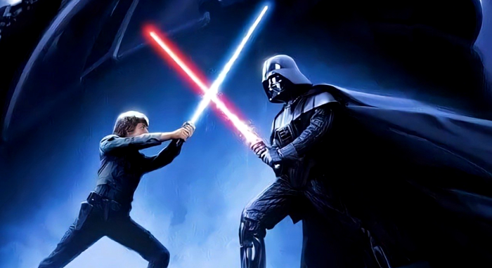 star wars luke fight darth vader