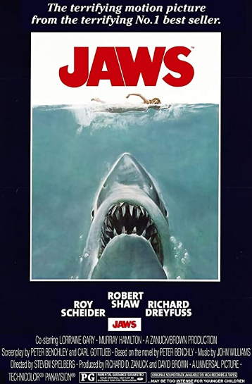 Jaws film poster