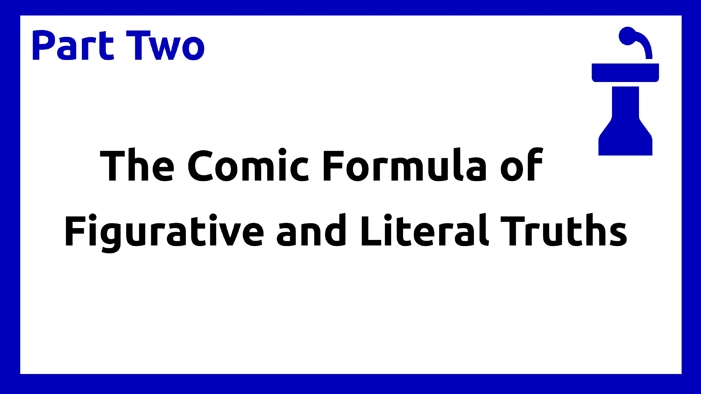 Part two - Comic formula