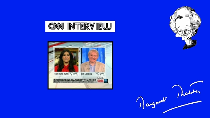 Interview with CNN on the passing of Lady Thatcher. 