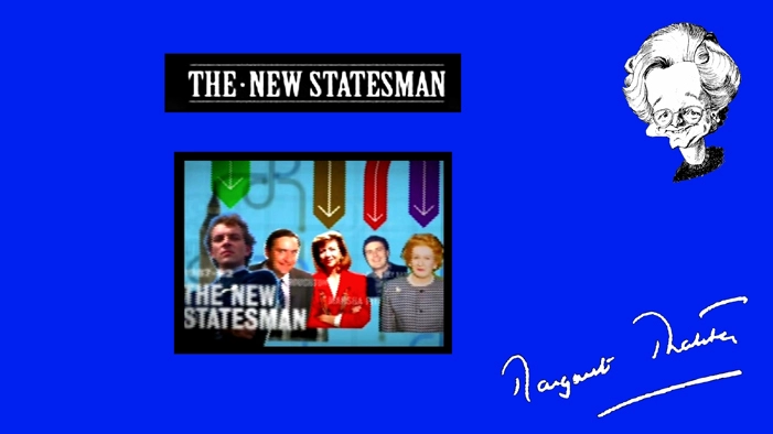 Interview discussing THE NEW STATESMAN. 