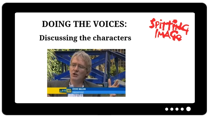 Discussing the Characters.  