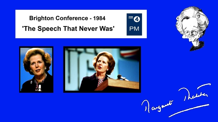 Recreation of the Brighton Speech. 