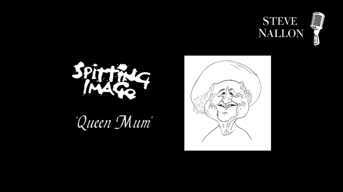 The SPITTING IMAGE Queen Mum