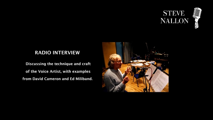 Radio interview