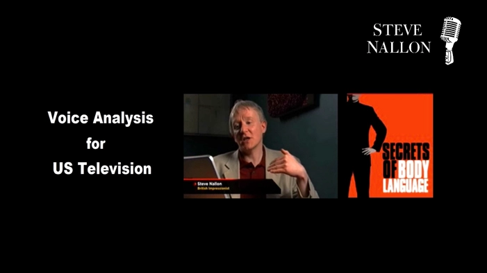 Voice Analysis for US TV